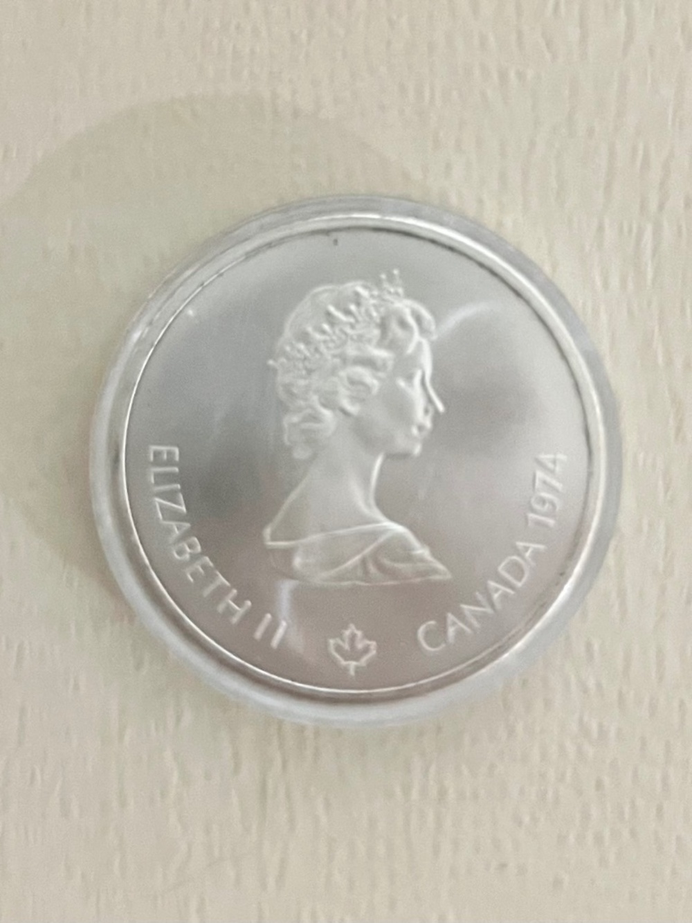 Silver Coin - Canadian 1974 $10 Coin